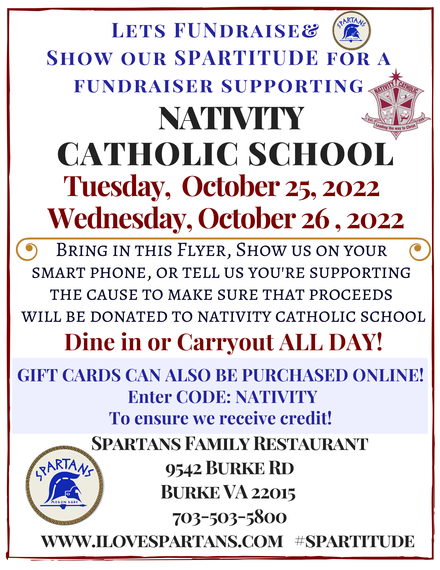 PTO Events Nativity Catholic School